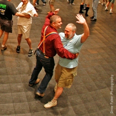 Square dancers at an IAGSDC convention